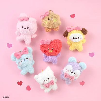 [LOVELY] PLUSH KEYRING MININI BT21