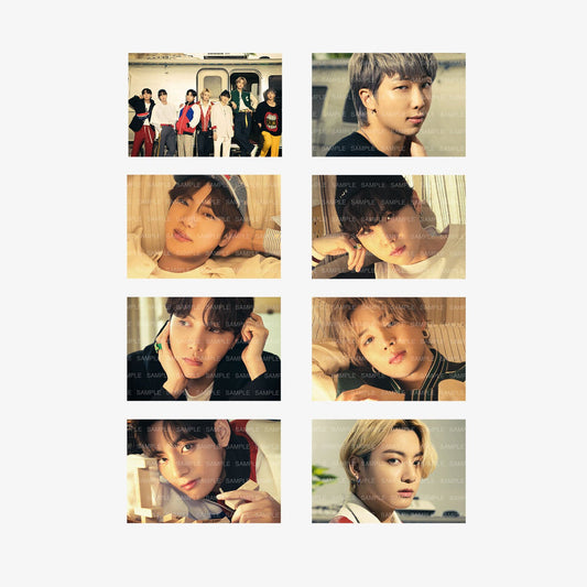 [BTS THE BEST] POSTCARD SET ORANGE