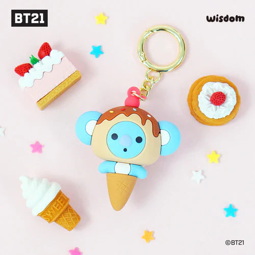 [SWEET THINGS] FIGURE KEYRING BT21