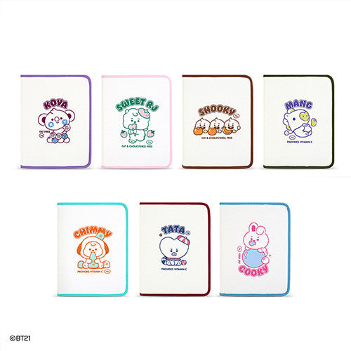 CANVAS BOOK POUCH JELLY CANDY BT21