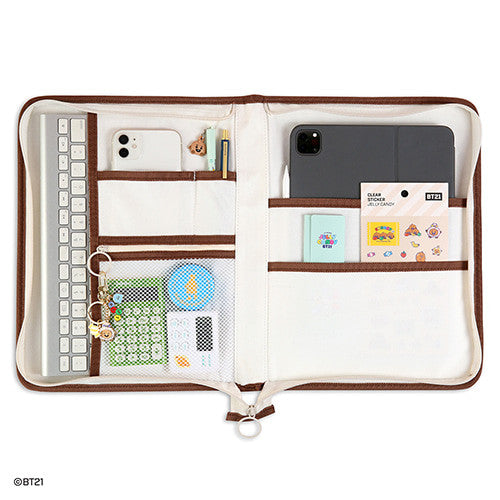 CANVAS BOOK POUCH JELLY CANDY BT21