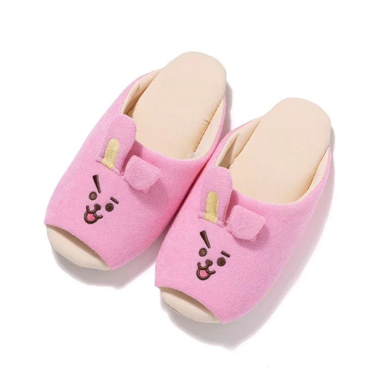 ROOM SLIPPERS SUMMER TIME BT21