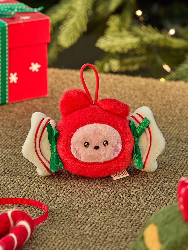 PETIT HOLIDAY ORNAMENT PLUSH KEYRING MINI MININI BT21