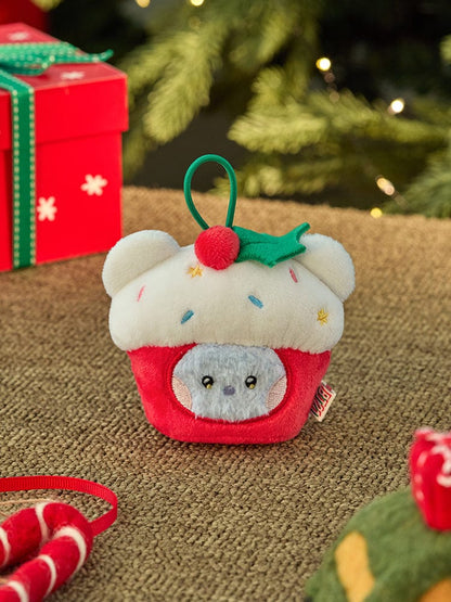 PETIT HOLIDAY ORNAMENT PLUSH KEYRING MINI MININI BT21