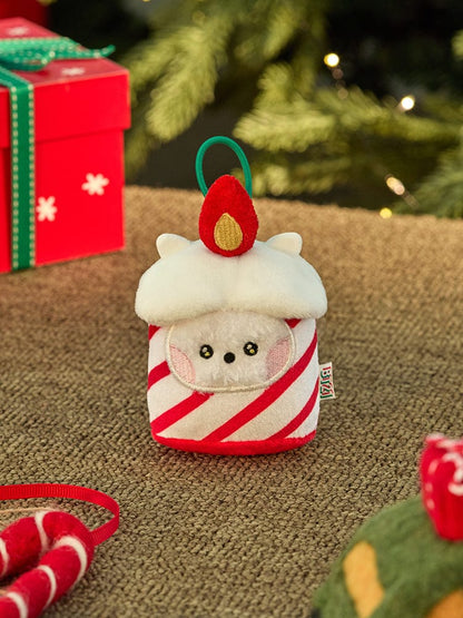 PETIT HOLIDAY ORNAMENT PLUSH KEYRING MINI MININI BT21