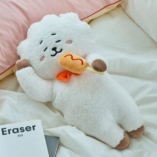 THE FOODIE LYING MEDIUM DOLL BT21