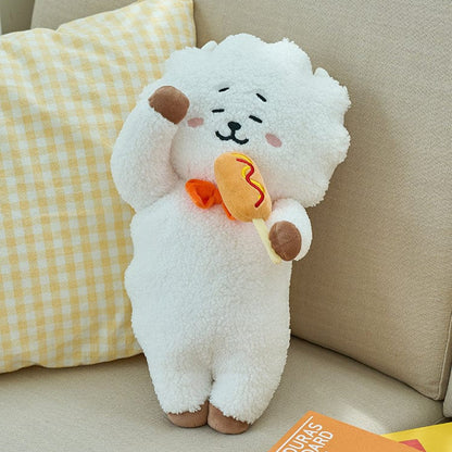 THE FOODIE LYING MEDIUM DOLL BT21
