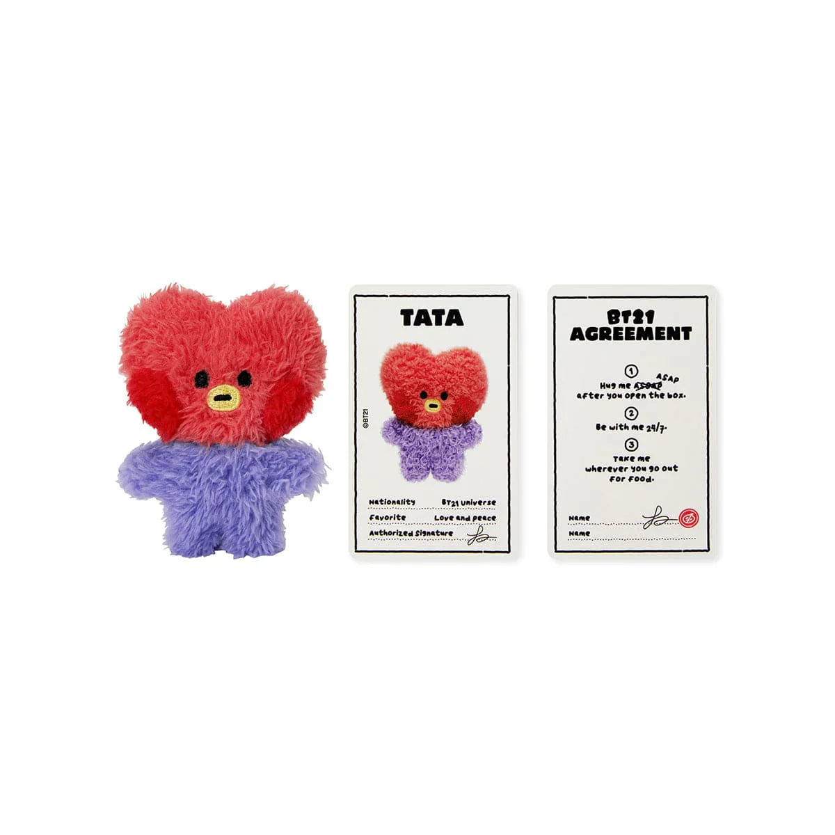 MINI MININI GIFT DOLL PLUSH BT21