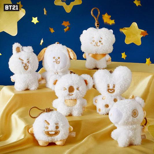 TWINKLE EDITION BAG CHARM PLUSH KEYRING BT21