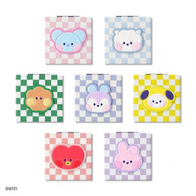 LEATHER PATCH MIRROR MININI BT21