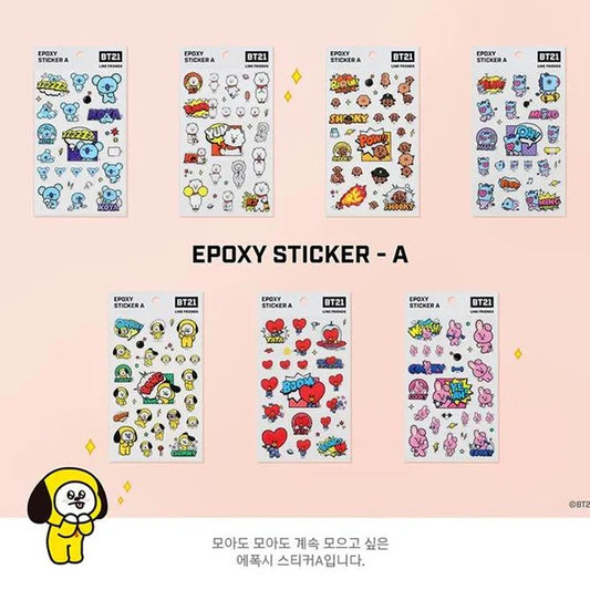STICKER EPOXY BT21