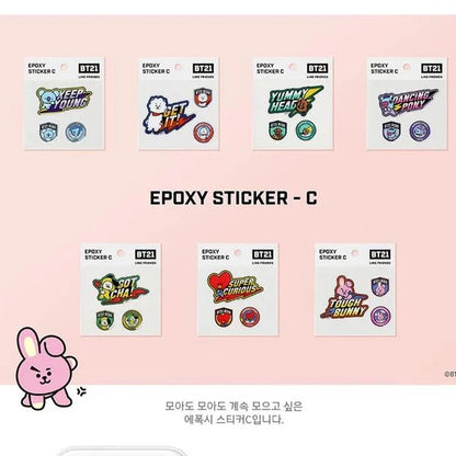 STICKER EPOXY BT21
