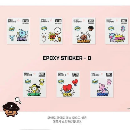 STICKER EPOXY BT21