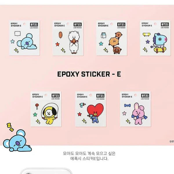 STICKER EPOXY BT21