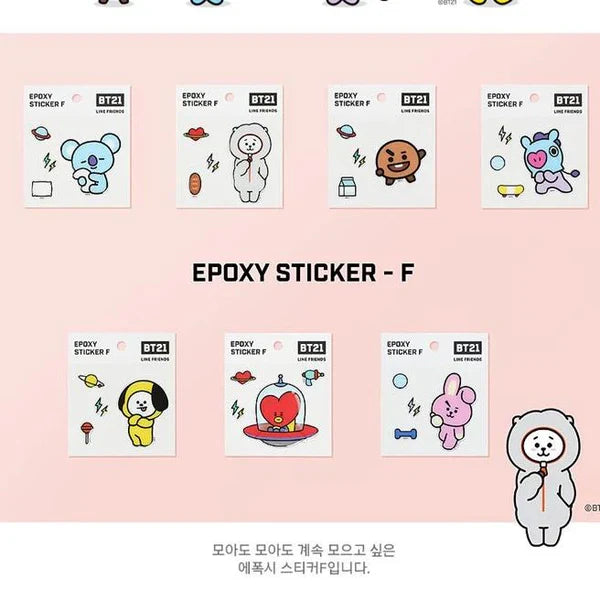 STICKER EPOXY BT21