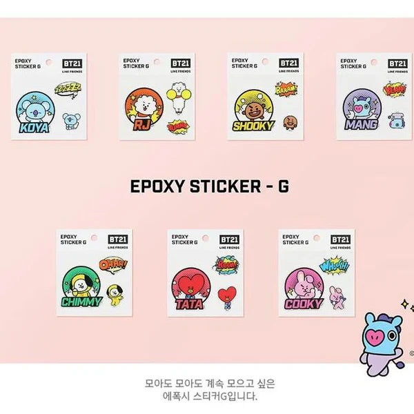 STICKER EPOXY BT21