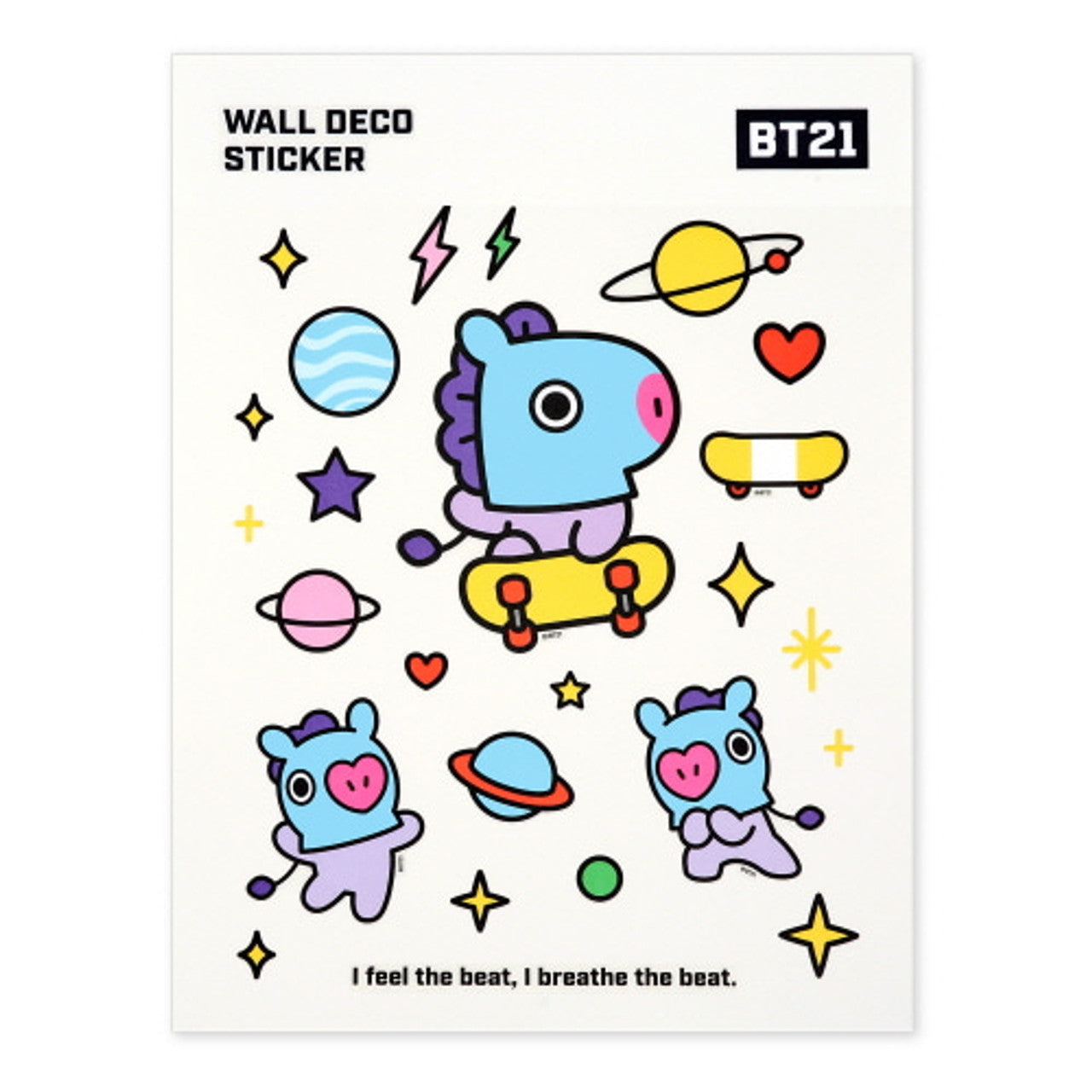 WALL DECO STICKER BT21