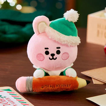 BABY MINI HOLIDAY STANDING DOLL BT21