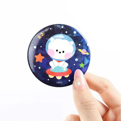 [SPACE] CAN BADGE BT21