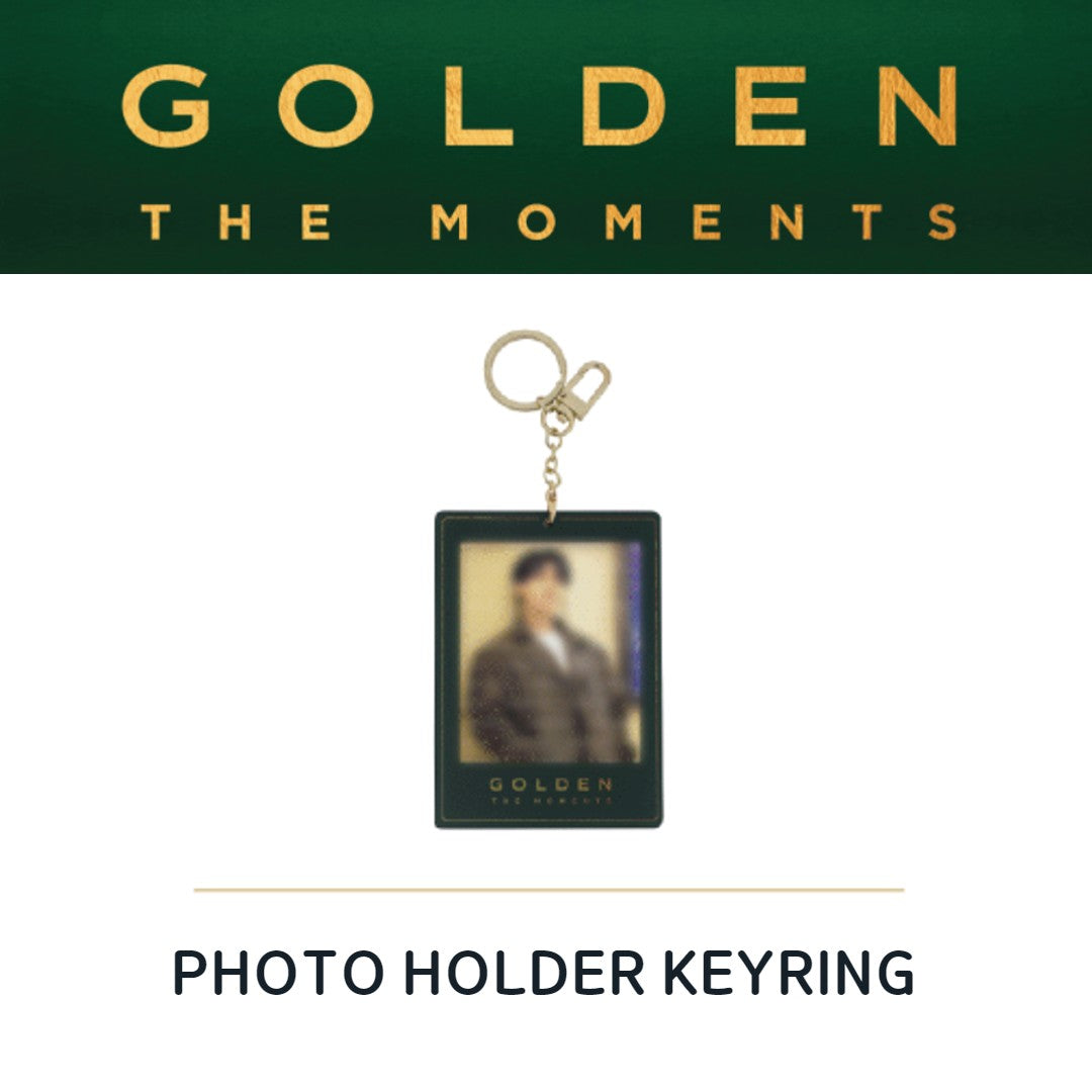 JUNGKOOK (BTS) - [GOLDEN] PHOTO HOLDER KEYRING