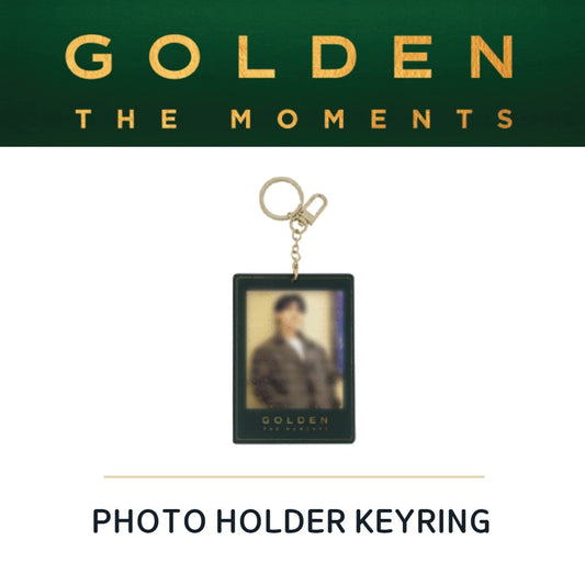 JUNGKOOK (BTS) - [GOLDEN] PHOTO HOLDER KEYRING