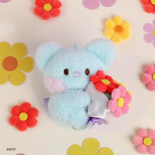 BOUQUET PLUSH KEYRING MININI BT21