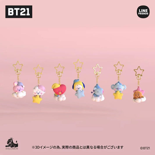 SWEET DREAM FIGURE KEYRING BT21