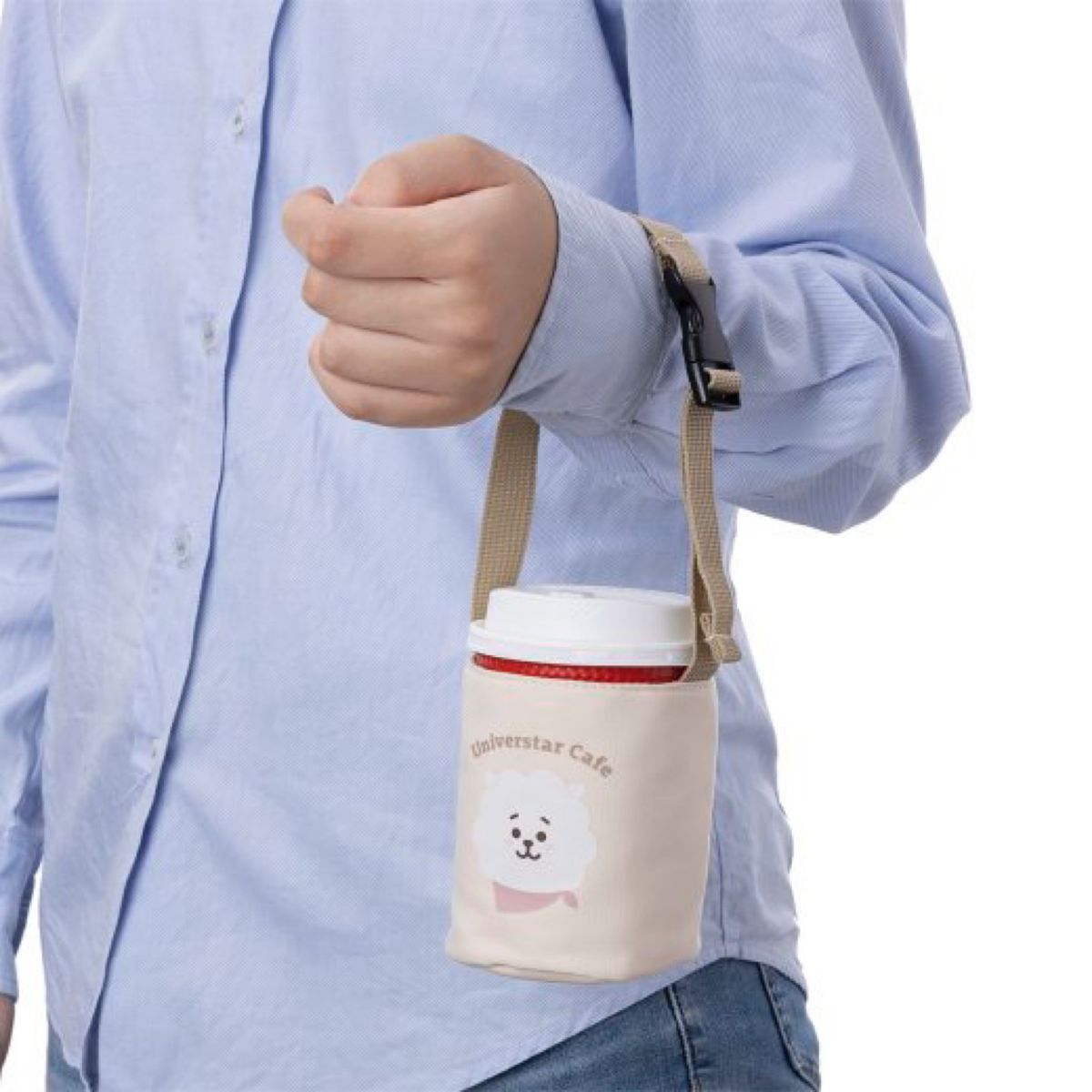 TUMBLER BAG LATTE BT21