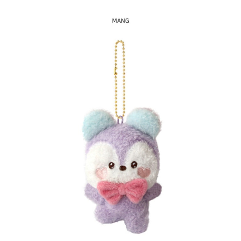 [LOVELY] PLUSH KEYRING MININI BT21