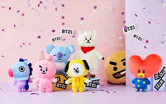 MEDIUM STANDING DOLL BT21