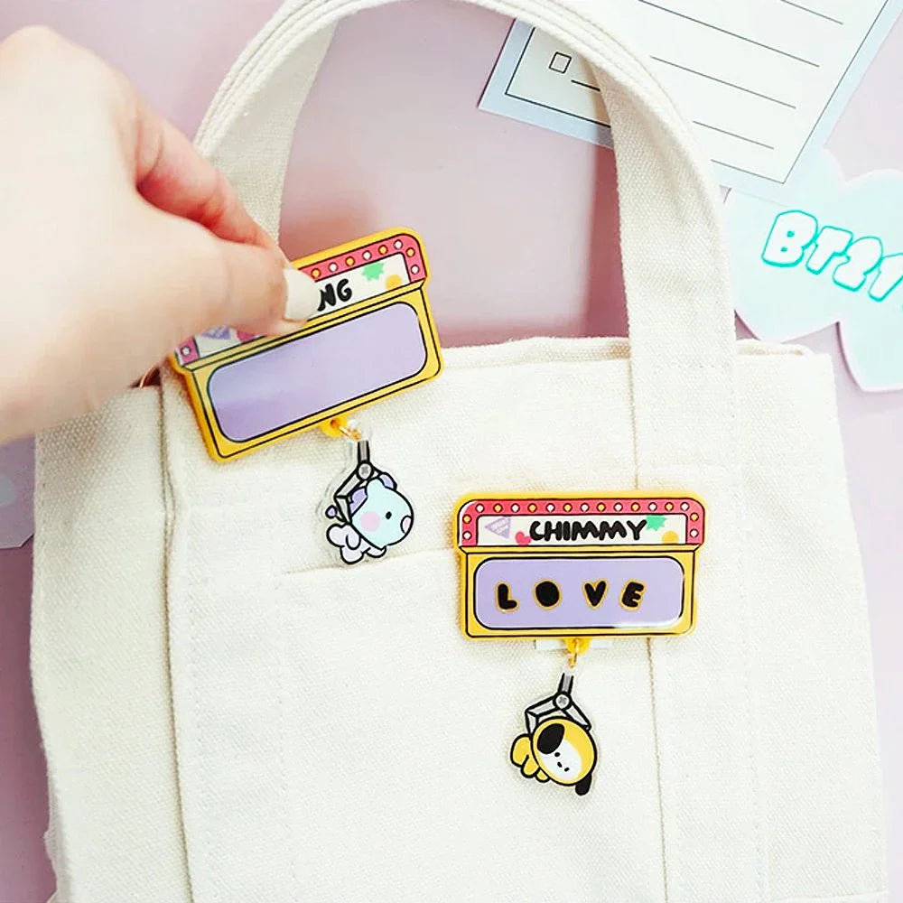 ACRYLIC PINBADGE MININI BT21