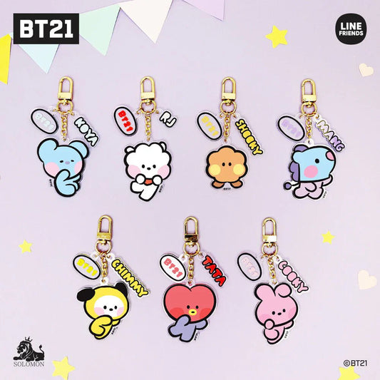 ACRYLIC KEYRING MININI BT21