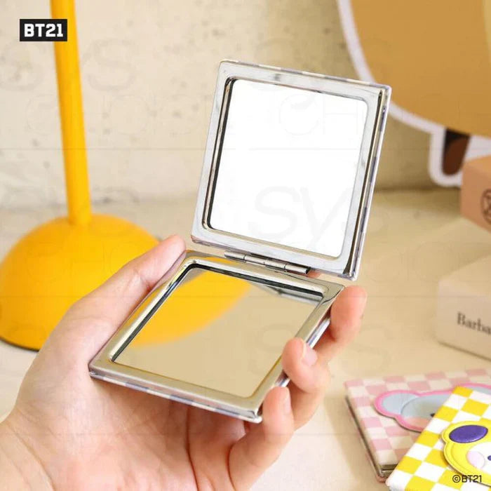 LEATHER PATCH MIRROR MININI BT21