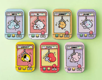 TIN BOX WITH STICKERS SET BT21