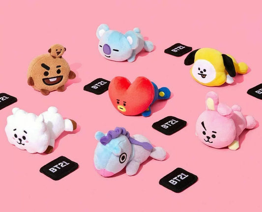 MAGNET LYING PLUSH DOLL BT21