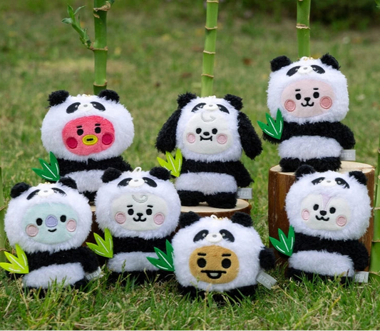 [LITTLE FRIENDS] BABY PANDA KEYRING BT21