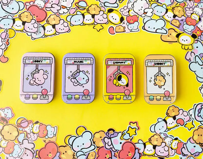 TIN BOX WITH STICKERS SET BT21