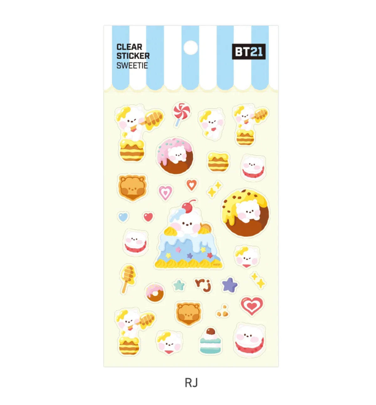 [SWEETIE] STICKER CLEAR BT21