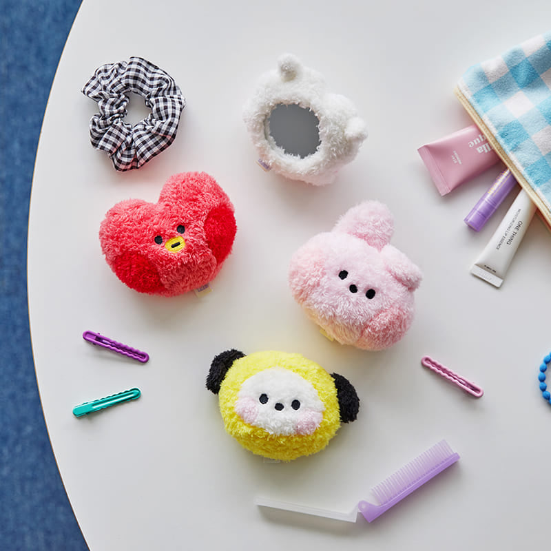 HANDHELD MIRROR GLITTER EDITION BT21