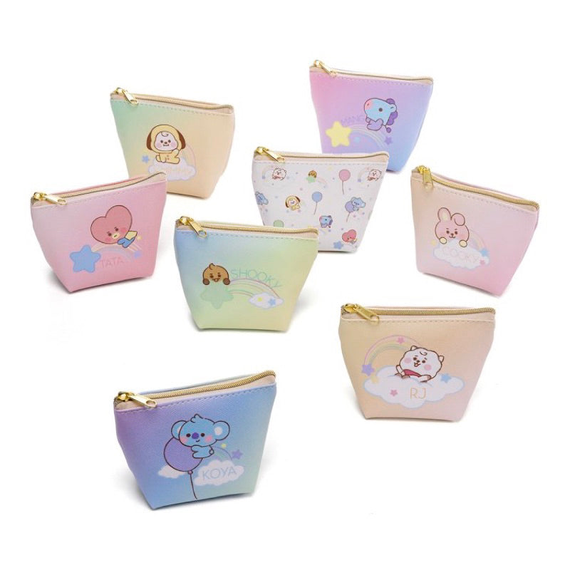 [5TH ANNIVERSARY] BABY RAINBOW COIN CASE BT21