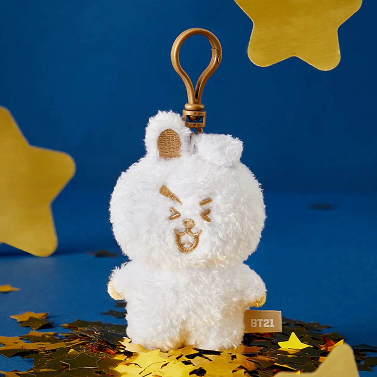 TWINKLE EDITION BAG CHARM PLUSH KEYRING BT21