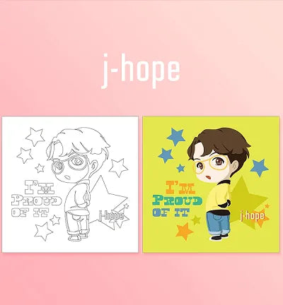 [TINYTAN] CHARACTER DIY PAINTING SET BTS