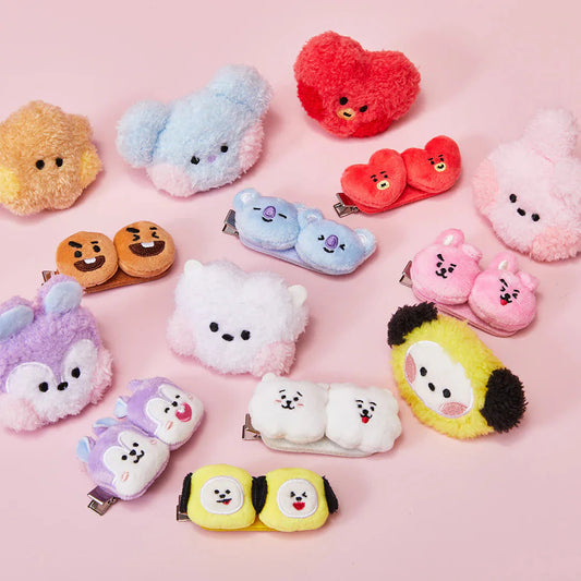 HAIR CLIP (2 TYPES) BIG & TINY EDITION BT21